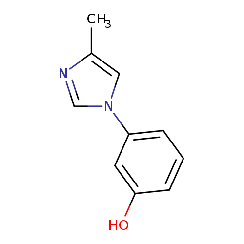 3-(4-methyl-1H-imidazol-1-yl)phenol