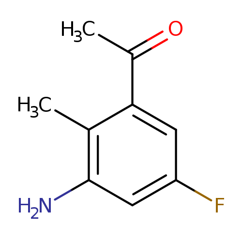 1-(3-Amino-5-fluoro-2-methylphenyl)ethanone