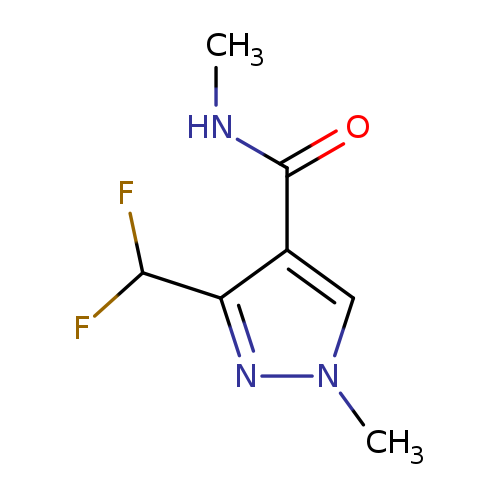 3-(difluoromethyl)-N,1-dimethyl-1H-pyrazole-4-carboxamide