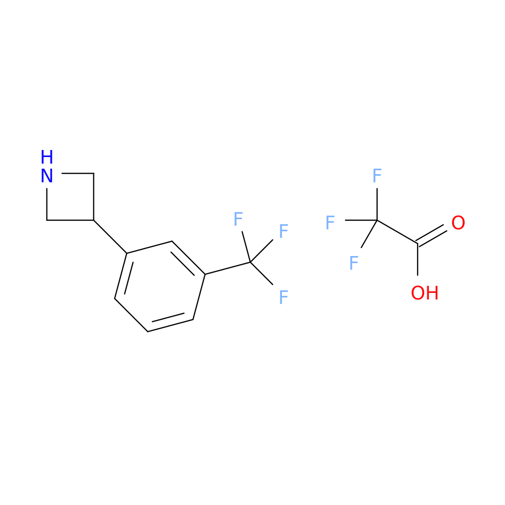 3-[3-(Trifluoromethyl)phenyl]azetidine; trifluoroacetic acid