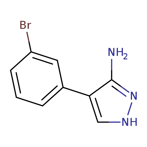 4-(3-Bromophenyl)-1h-pyrazol-3-amine