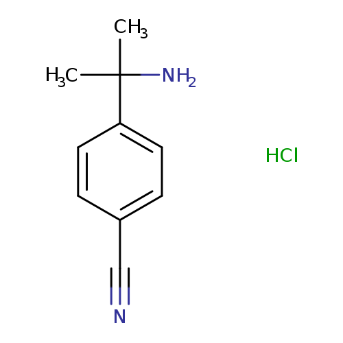 4-(2-aminopropan-2-yl)benzonitrilehydrochloride