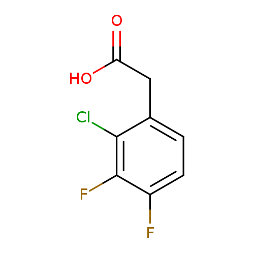 2-Chloro-3,4-difluorophenylacetic acid