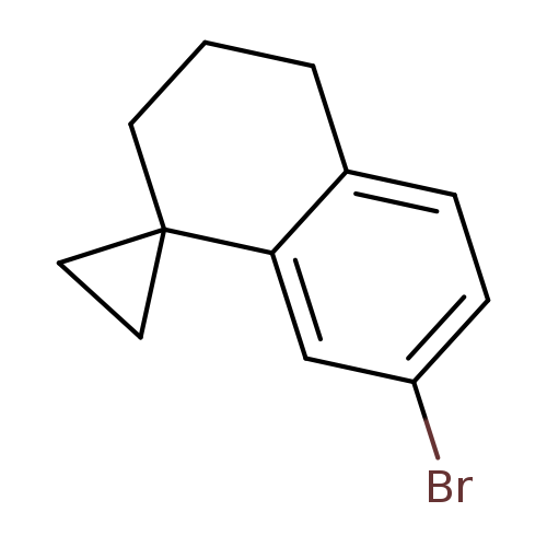7'-bromo-3',4'-dihydro-2'H-spiro[cyclopropane-1,1'-naphthalene]