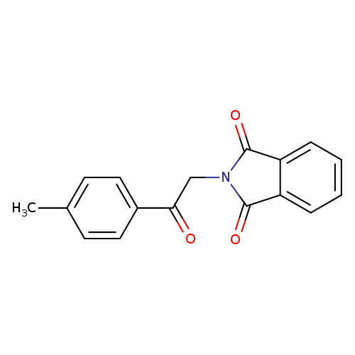 1H-Isoindole-1,3(2H)-dione, 2-[2-(4-methylphenyl)-2-oxoethyl]-