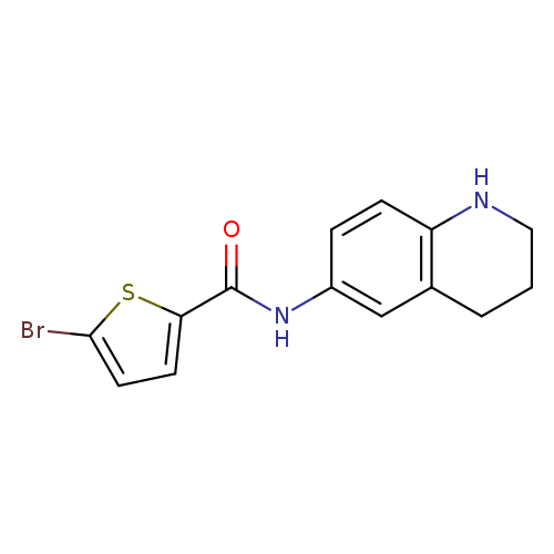 5-bromo-N-(1,2,3,4-tetrahydroquinolin-6-yl)thiophene-2-carboxamide