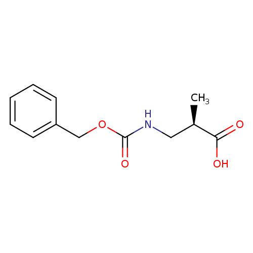 Propanoic acid, 2-methyl-3-[[(phenylmethoxy)carbonyl]amino]-, (R)- (9CI)