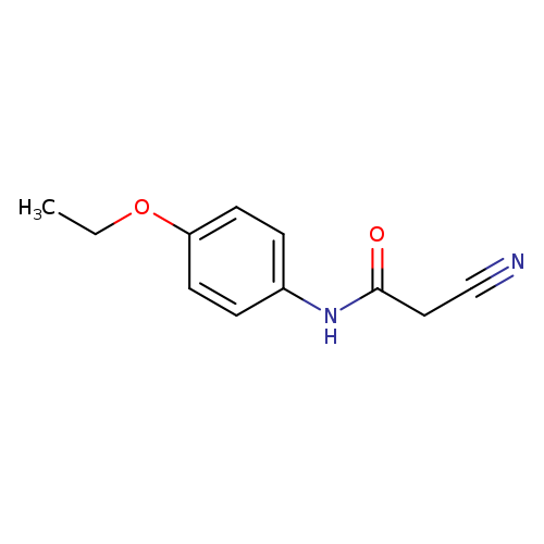 2-Cyano-n-(4-ethoxyphenyl)acetamide