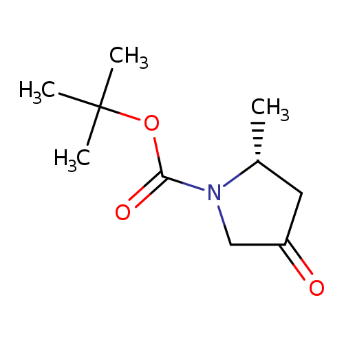 1-Pyrrolidinecarboxylic acid, 2-Methyl-4-oxo-, 1,1-diMethylethyl ester, (2R)-