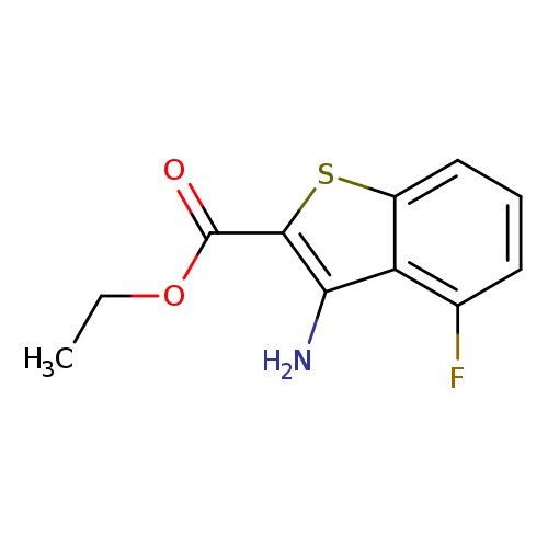 Ethyl 3-amino-4-fluoro-1-benzothiophene-2-carboxylate