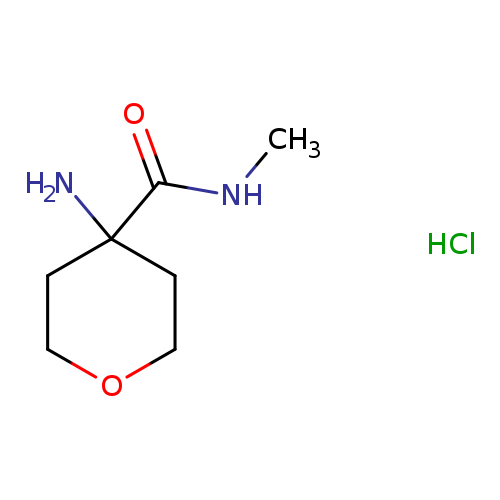 4-amino-N-methyloxane-4-carboxamide hydrochloride