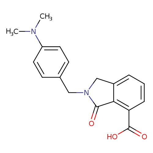 2-(4-(Dimethylamino)benzyl)-3-oxoisoindoline-4-carboxylic acid