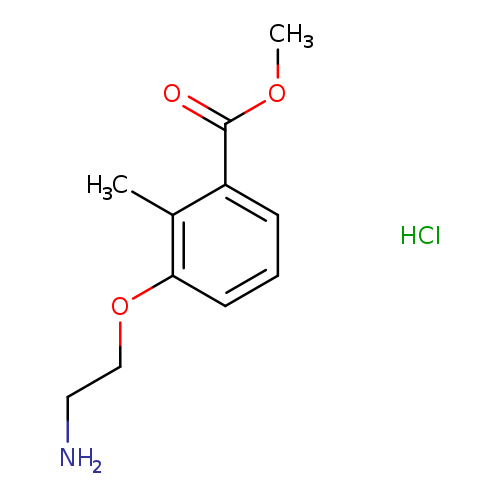 methyl 3-(2-aminoethoxy)-2-methylbenzoate hydrochloride