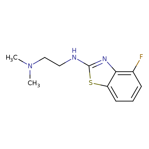 N'-(4-Fluoro-1,3-benzothiazol-2-yl)-N,N-dimethylethane-1,2-diamine