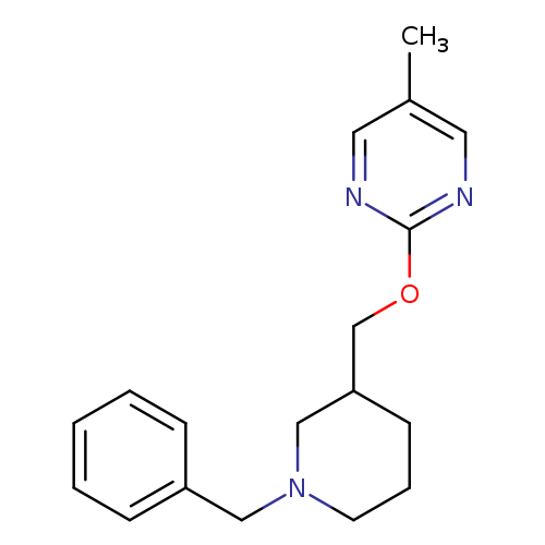 2-[(1-benzylpiperidin-3-yl)methoxy]-5-methylpyrimidine