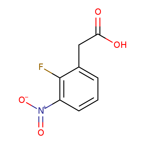 2-(2-fluoro-3-nitrophenyl)acetic acid