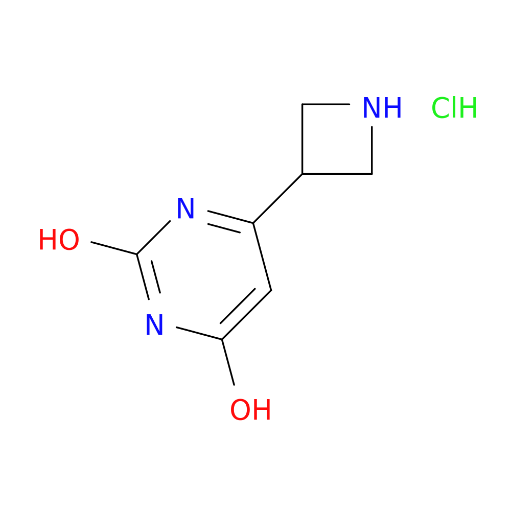 6-(azetidin-3-yl)pyrimidine-2,4-diol hydrochloride