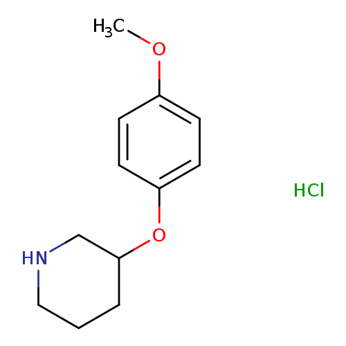 3-(4-METHOXYPHENOXY)PIPERIDINE HCL
