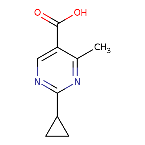 2-Cyclopropyl-4-methylpyrimidine-5-carboxylic acid