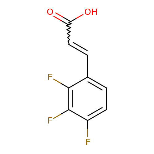 2-PROPENOIC ACID, 3-(2,3,4-TRIFLUOROPHENYL)-