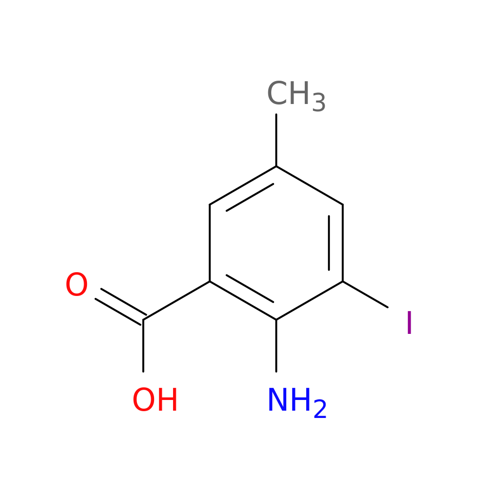2-Amino-3-iodo-5-methylbenzoic acid