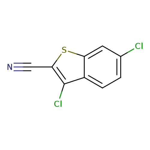 3,6-dichlorobenzo[b]thiophene-2-carbonitrile