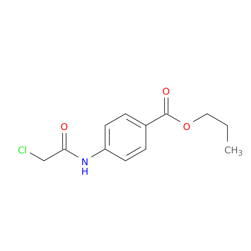 propyl 4-(2-chloroacetamido)benzoate
