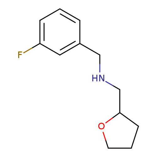 [(3-Fluorophenyl)methyl](oxolan-2-ylmethyl)amine