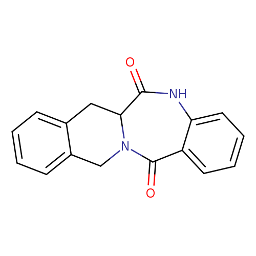 7,12-Dihydroisoquino[3,2-c][1,4]benzodiazepine-6,14(5h,6ah)-dione