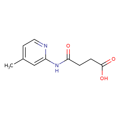 4-[(4-Methyl-2-pyridinyl)amino]-4-oxobutanoic acid