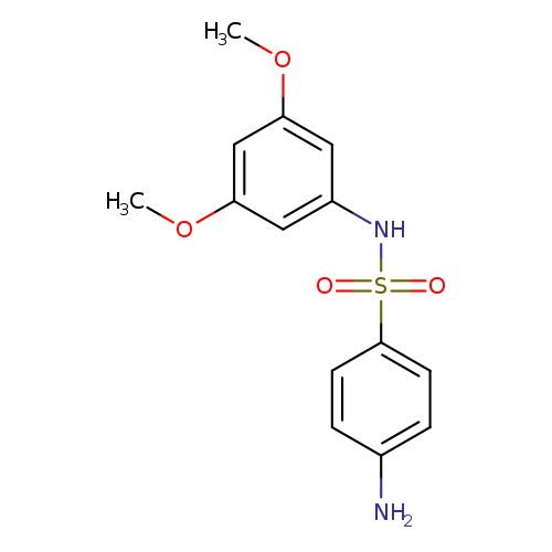 4-amino-N-(3,5-dimethoxyphenyl)benzene-1-sulfonamide
