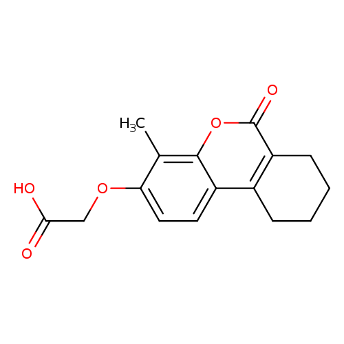 [(4-Methyl-6-oxo-7,8,9,10-tetrahydro-6h-benzo[c]chromen-3-yl)oxy]acetic acid