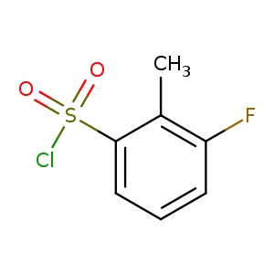 3-Fluoro-2-methylbenzenesulfonylchloride