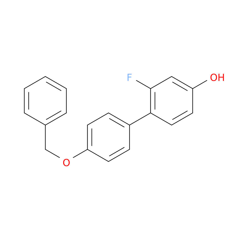 4-(4-Benzyloxyphenyl)-3-fluorophenol