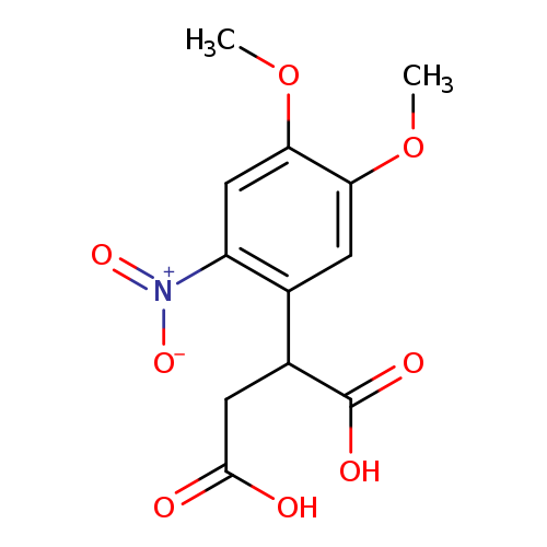 2-(4,5-Dimethoxy-2-nitrophenyl)succinic acid