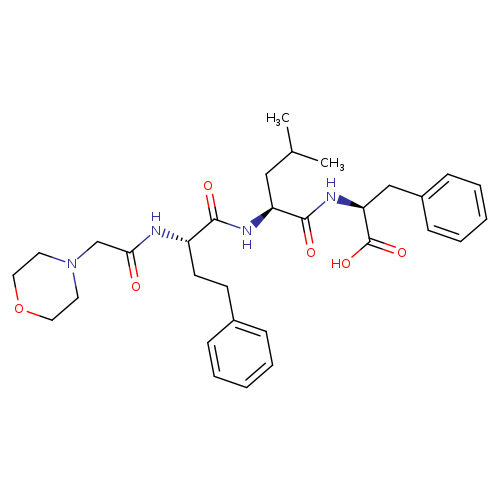 (Alphas)-Alpha-[(4-Morpholinylacetyl)Amino]Benzenebutanoyl-L-Leucyl-L-Phenylalanine