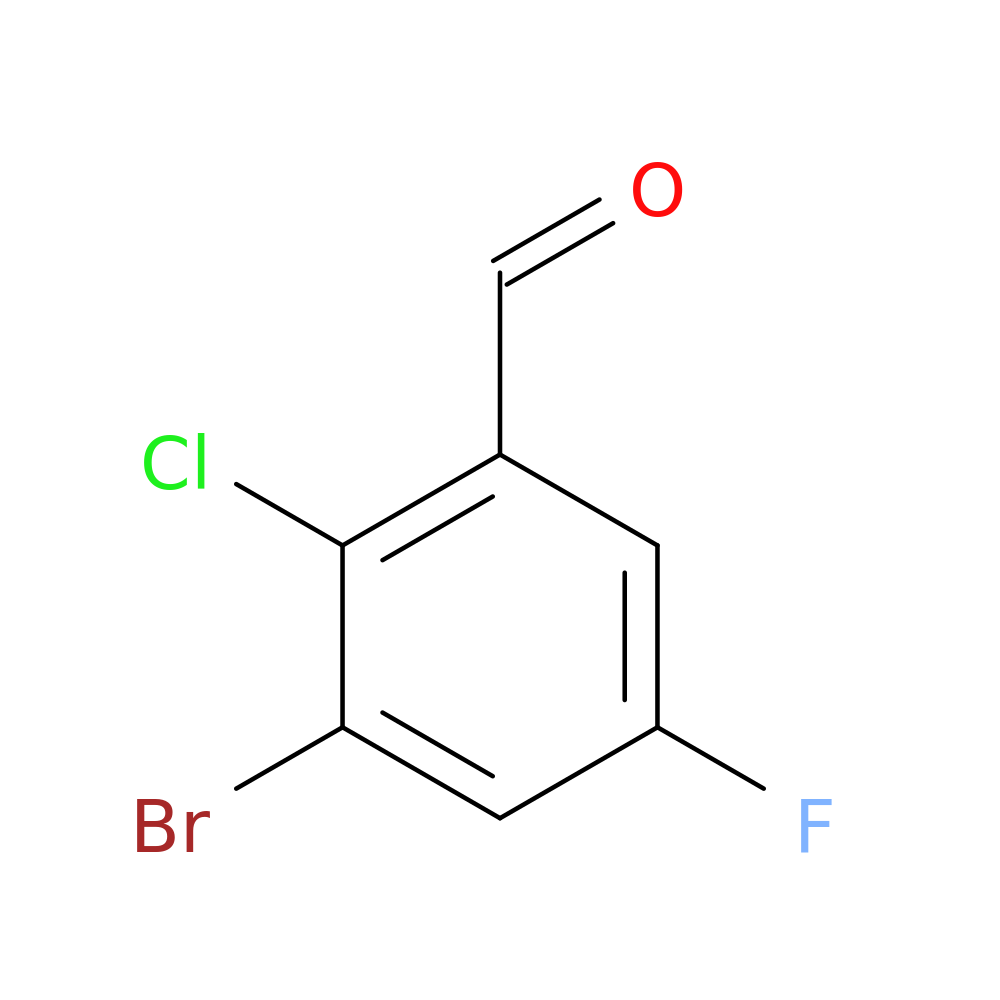 3-Bromo-2-chloro-5-fluorobenzaldehyde