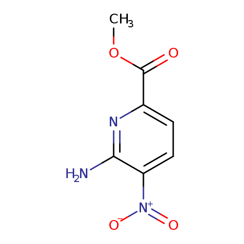 2-Pyridinecarboxylicacid,6-amino-5-nitro-,methylester(9CI)