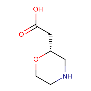 (R)-2-(Morpholin-2-yl)acetic acid