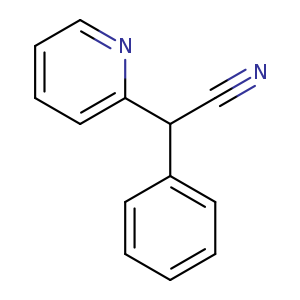 2-Pyridineacetonitrile, a-phenyl-
