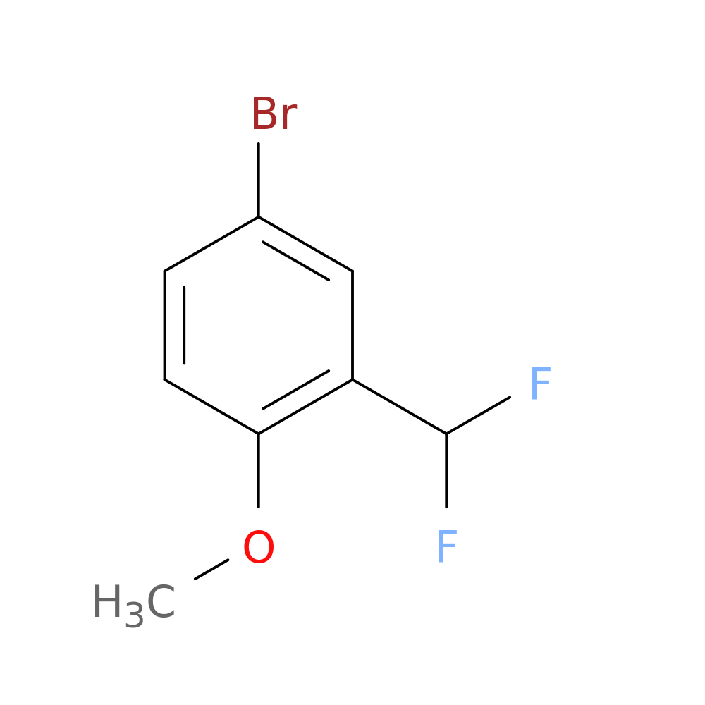4-Bromo-2-(difluoromethyl)-1-methoxybenzene