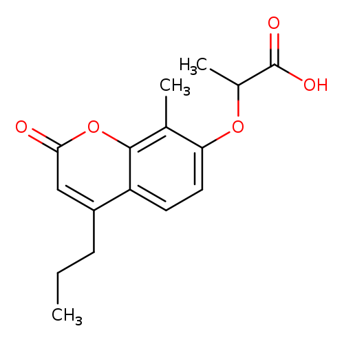 2-[(8-Methyl-2-oxo-4-propyl-2h-chromen-7-yl)oxy]propanoic acid