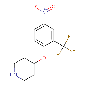 4-(4-Nitro-2-(trifluoromethyl)phenoxy)piperidine
