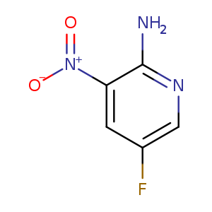 2-Amino-3-nitro-5-fluoropyridine