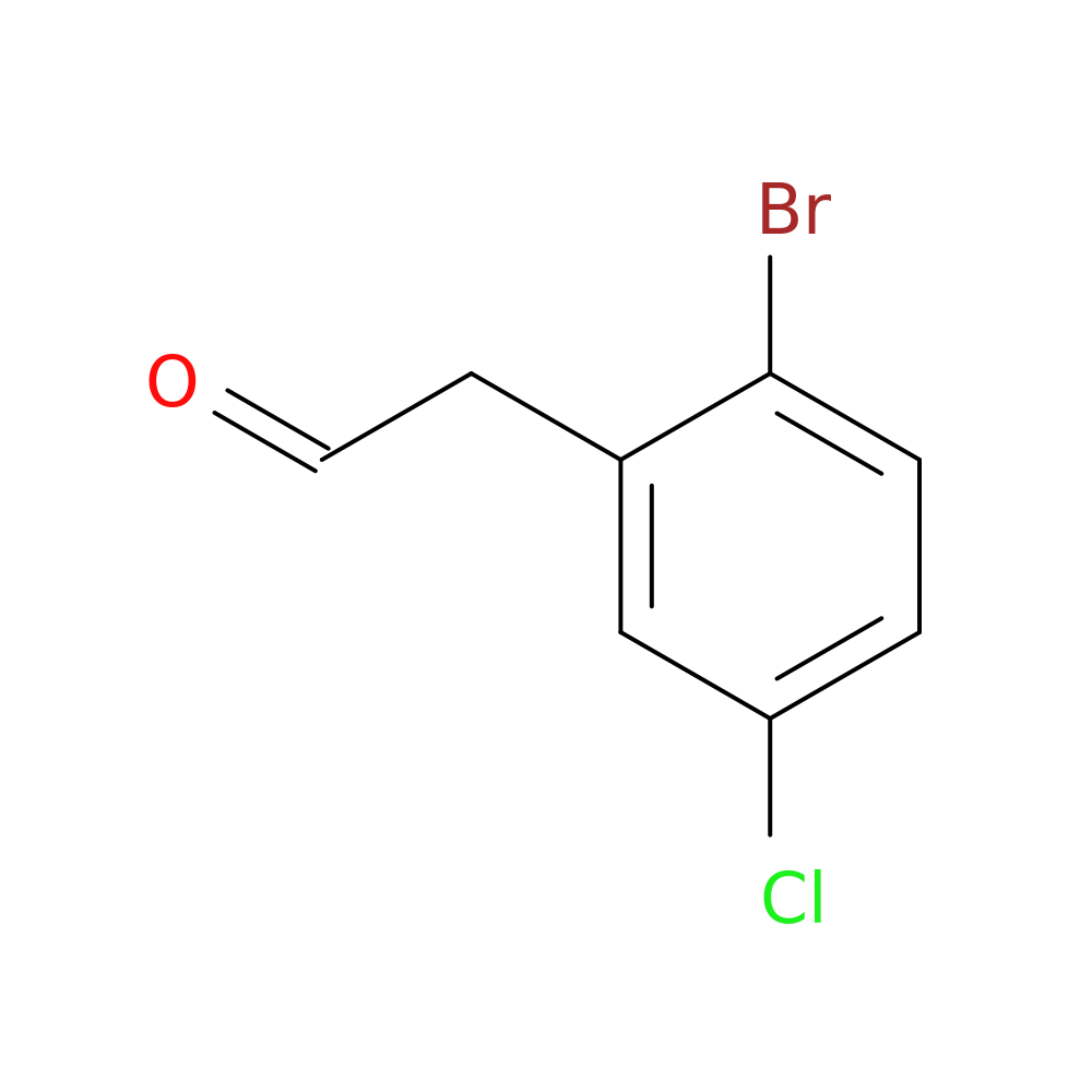 Benzeneacetaldehyde, 2-bromo-5-chloro-