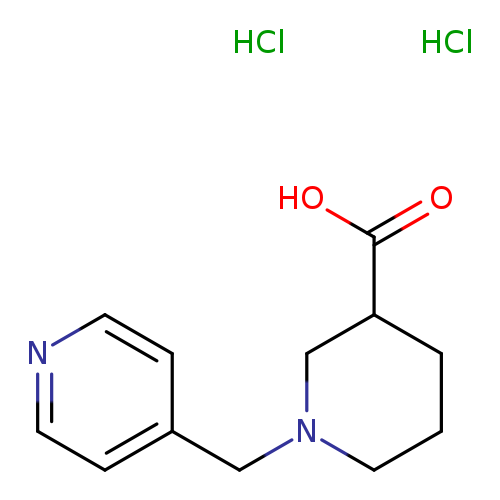 1-(Pyridin-4-ylmethyl)piperidine-3-carboxylic aciddihydrochloride