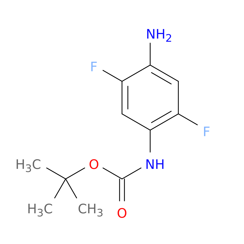 tert-Butyl N-(4-amino-2,5-difluorophenyl)carbamate
