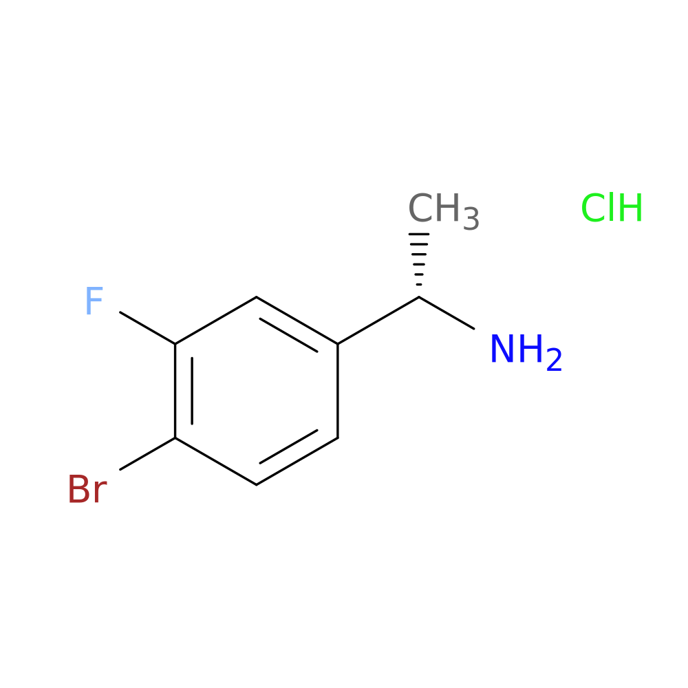 (S)-1-(4-Bromo-3-fluorophenyl)ethanamine hydrochloride