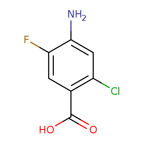 4-AMINO-2-CHLORO-5-FLUOROBENZOIC ACID