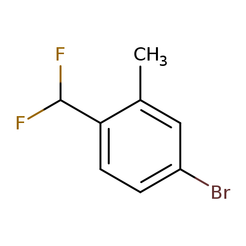 4-BROMO-1-(DIFLUOROMETHYL)-2-METHYLBENZENE